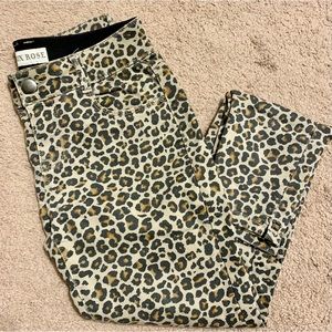 Knox Rose Animal Print Skinny Jeggings